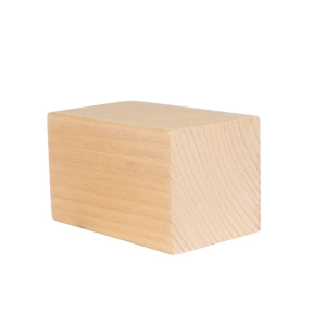 Noga Drewniana do Mebli 6x6cm Bukowa